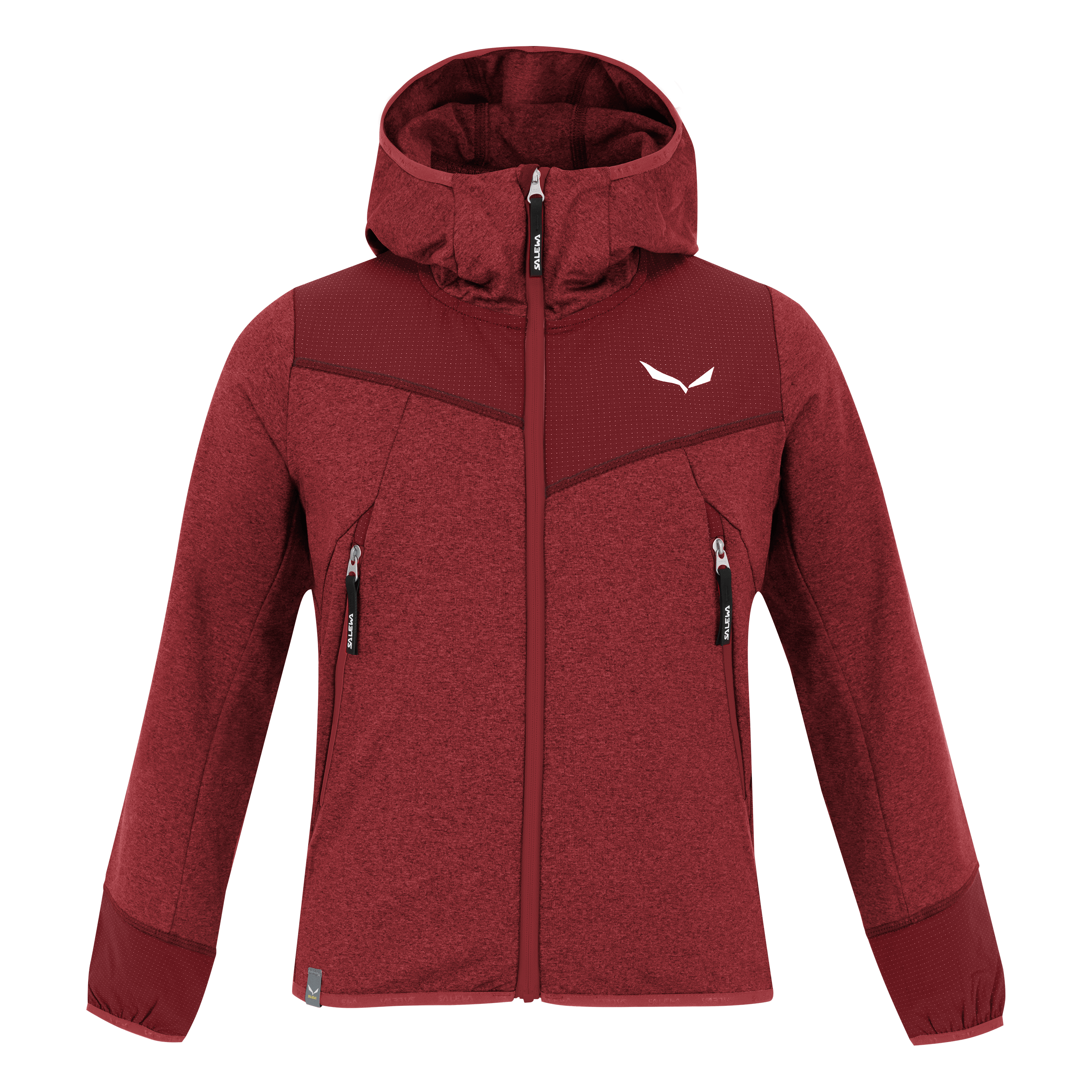 Agner Melange Polarlite Full Zip-barns hukkjacka