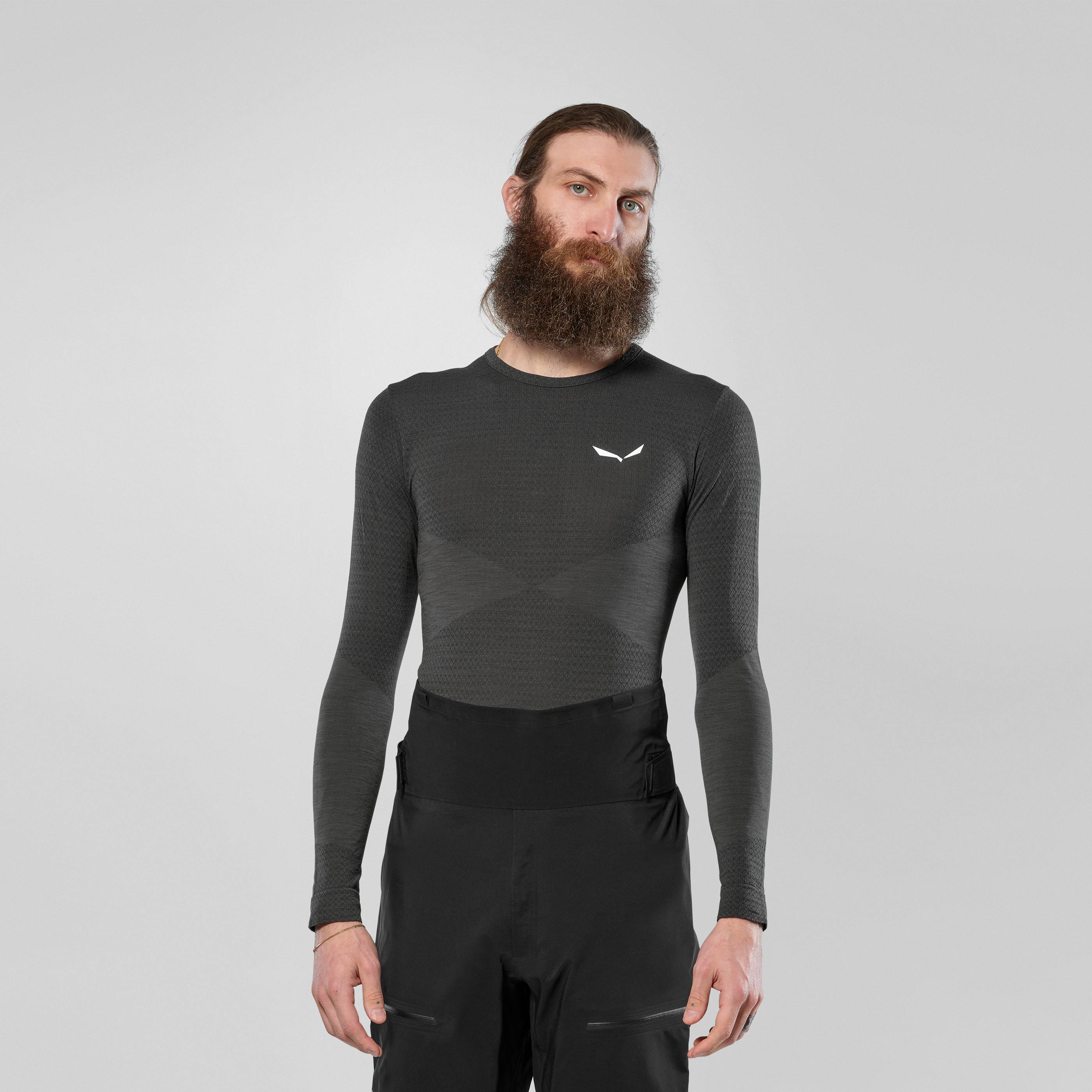 Zebru responsiv longsleeve T-shirt för herrar