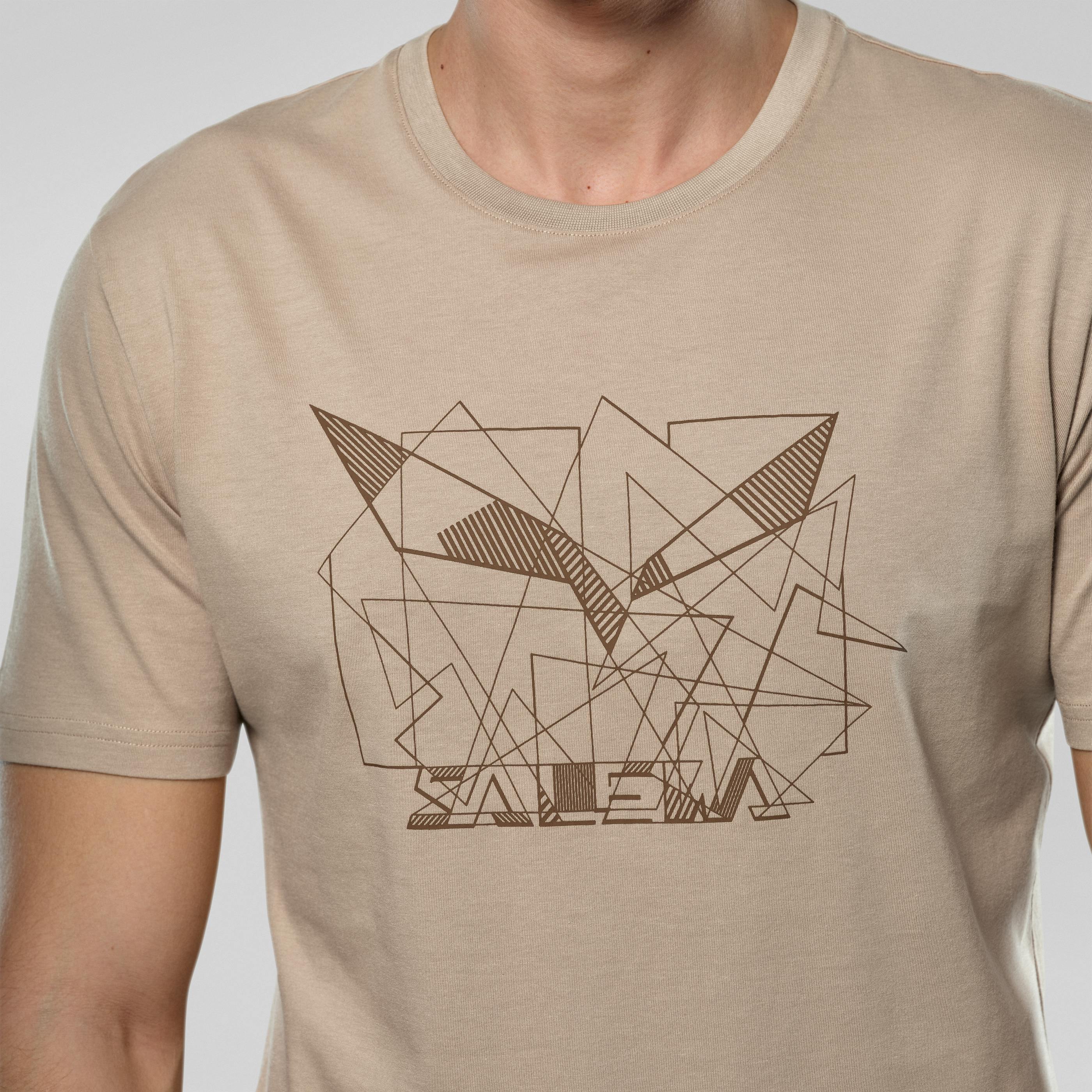 Eagle Geometrisk T-shirt för herrar