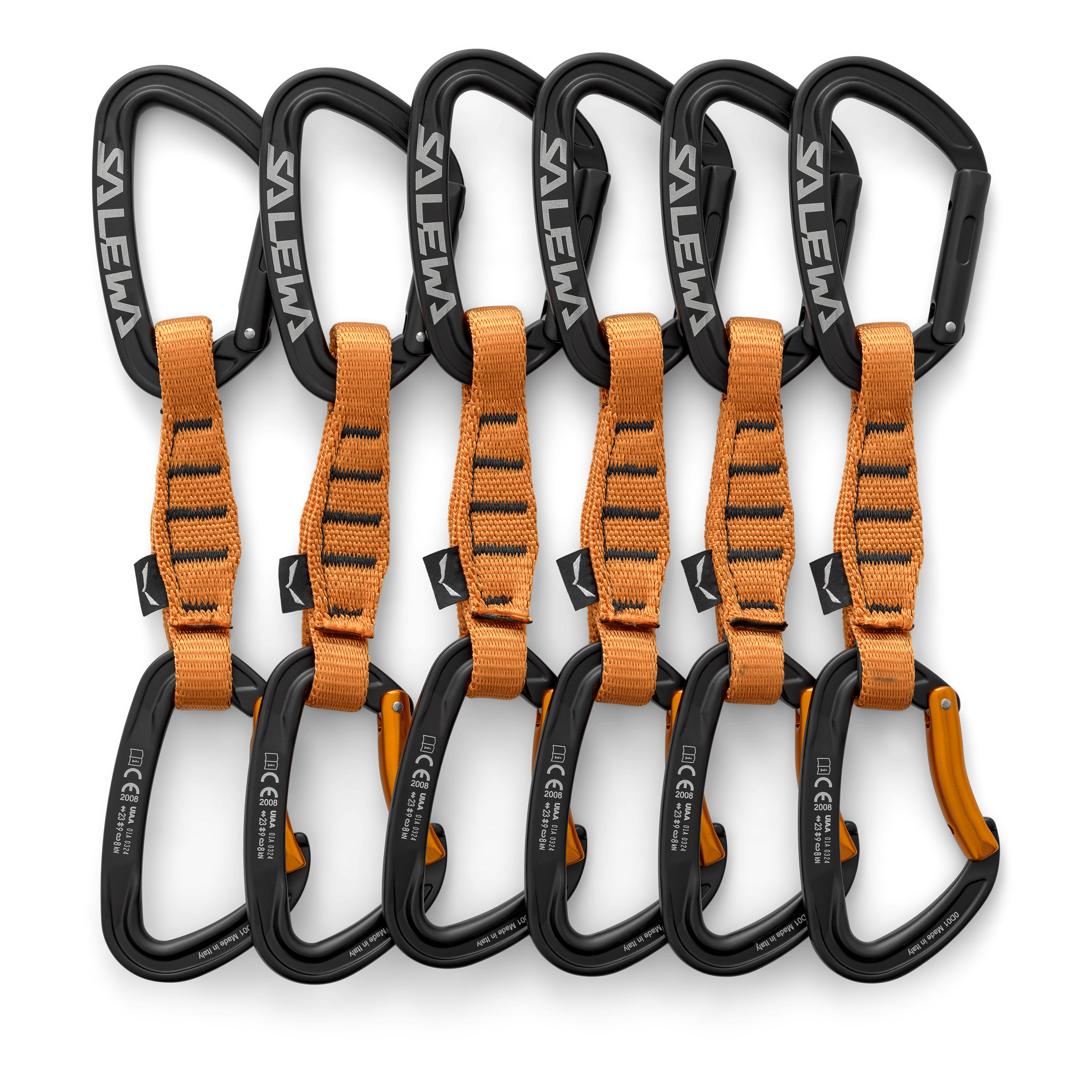 Ortles Straight/Bent 110 Quickdraw 6-pack