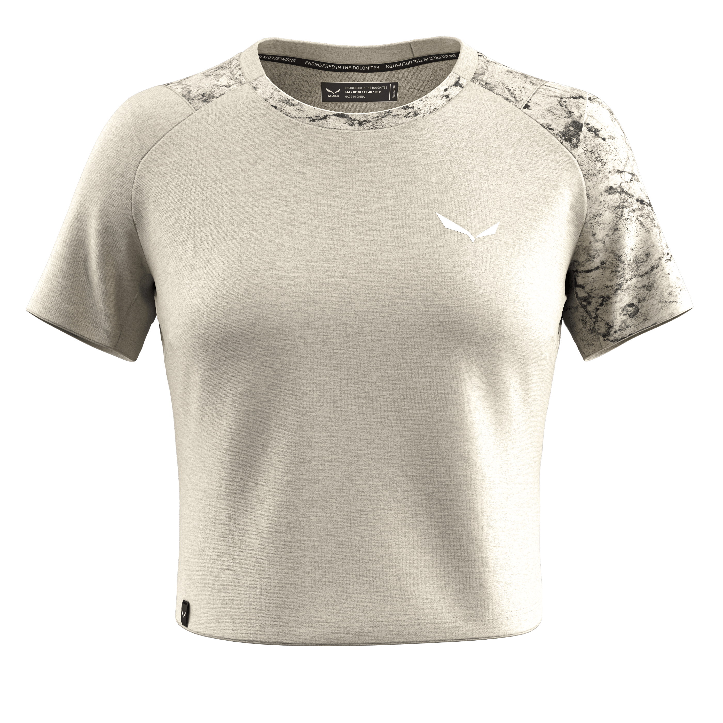 Lavaredo Hampa Crop-T-shirt för kvinnor